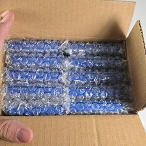 Texas Instruments TI-108 Basic Calculator Blue Bulk Lot of 10 New